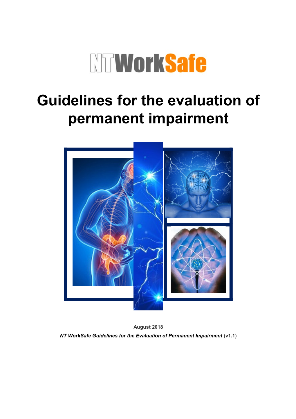 NT Worksafe Guidelines for the Evaluation of Permanent Impairment