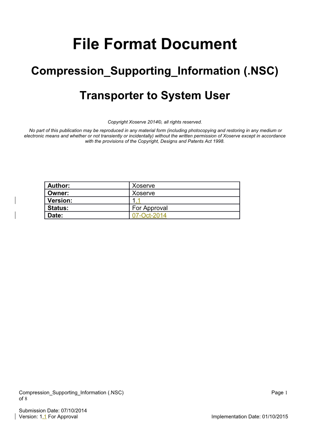 Compression Supporting Information (.NSC)