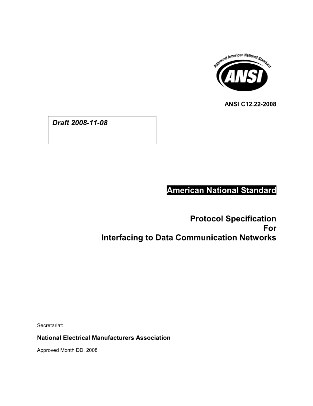Interfacing to Data Communication Networks