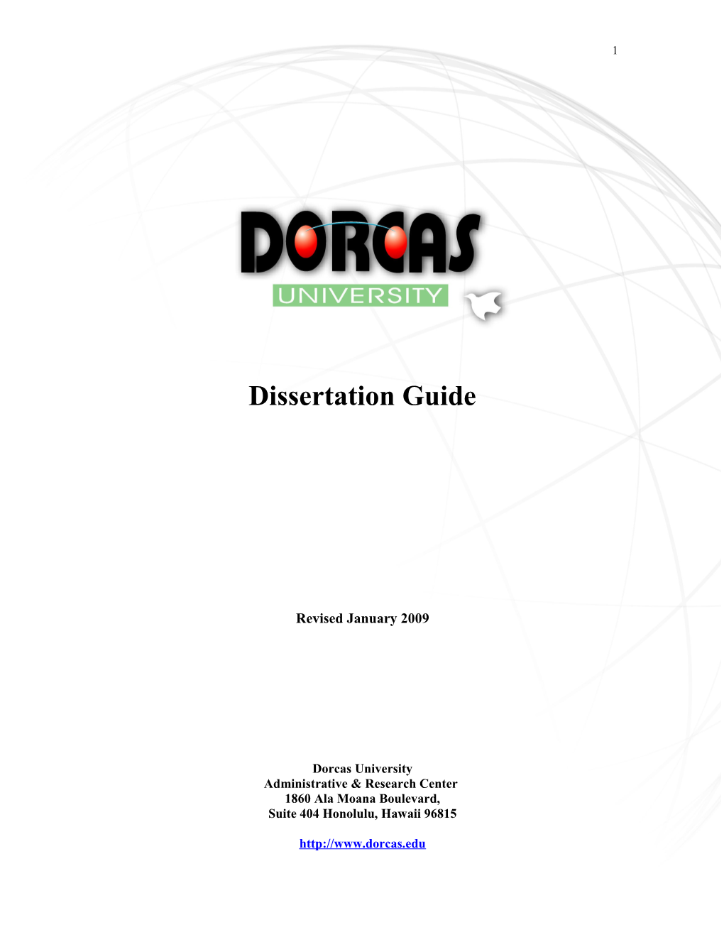 Dissertation Guide