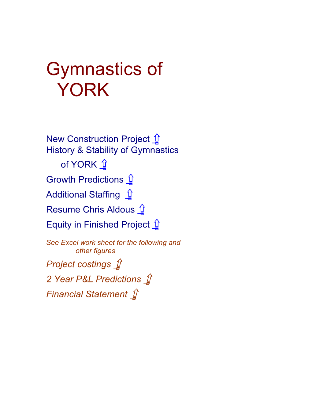 Gymnastics of YORK