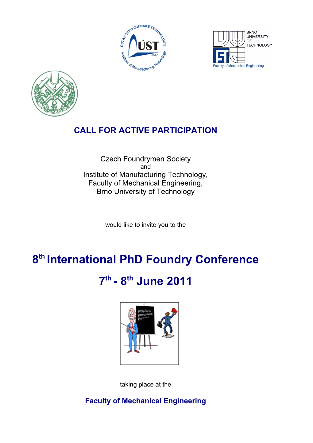Call for Active Participation