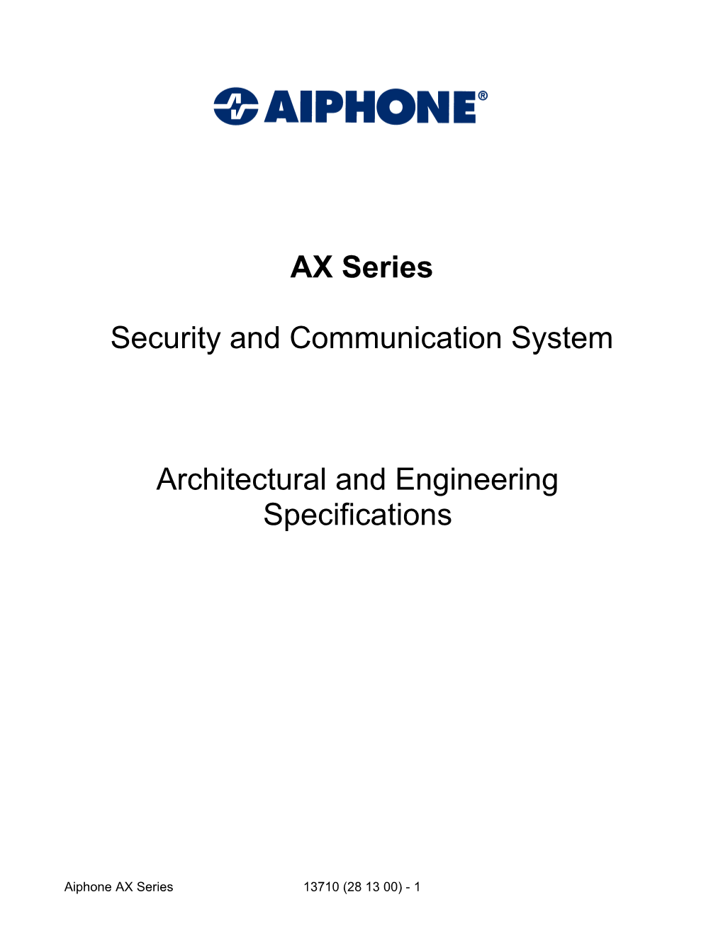 Security and Communication System