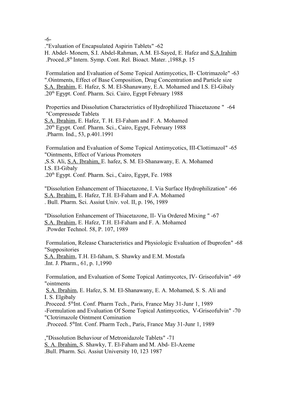 62- Evaluation of Encapsulated Aspirin Tablets