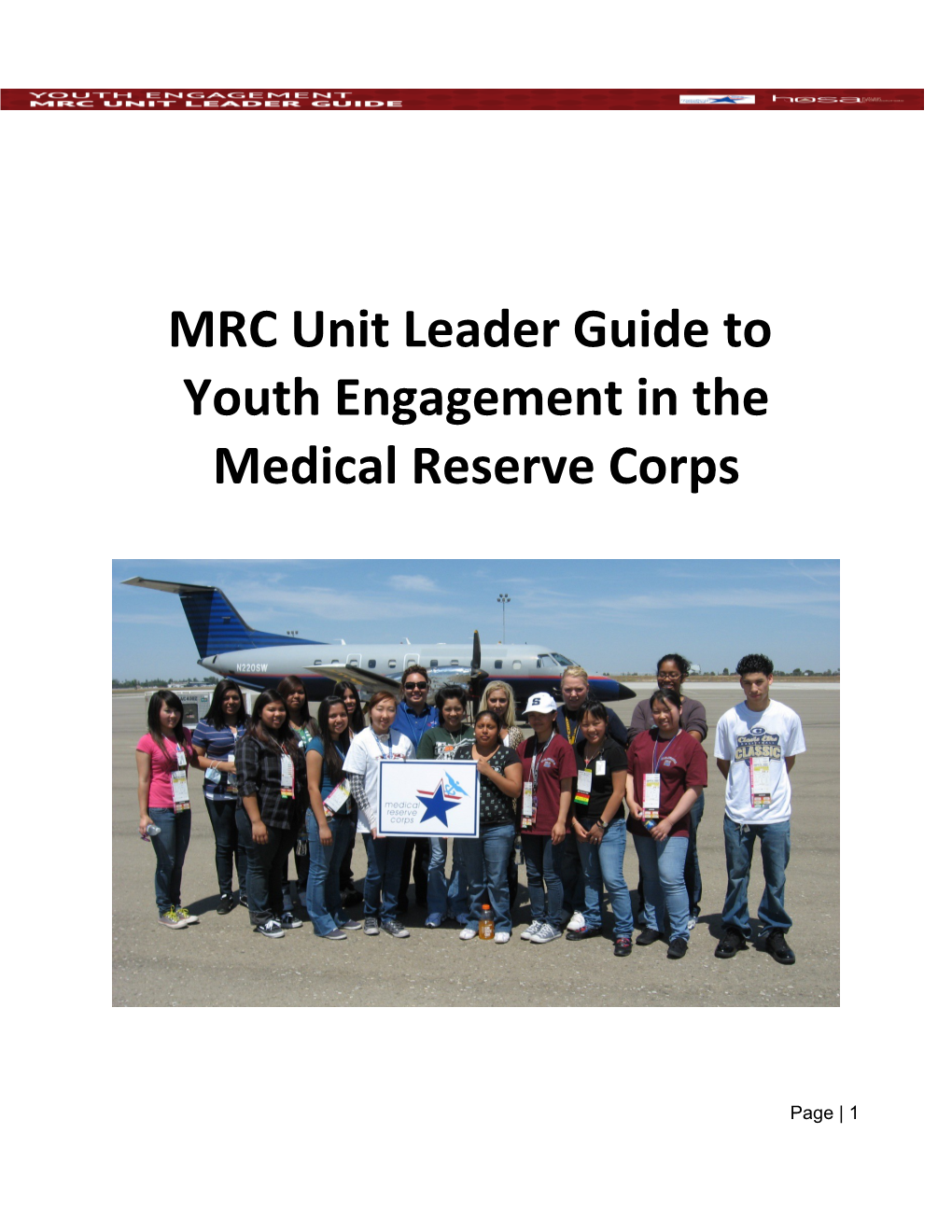 MRC Unit Leader Guide To