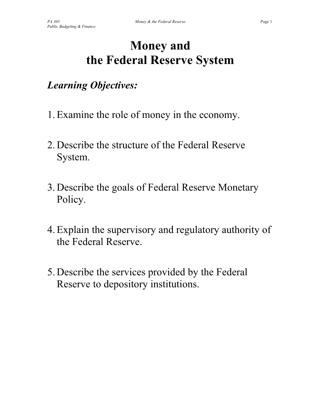 Factors Affecting Interest Rates