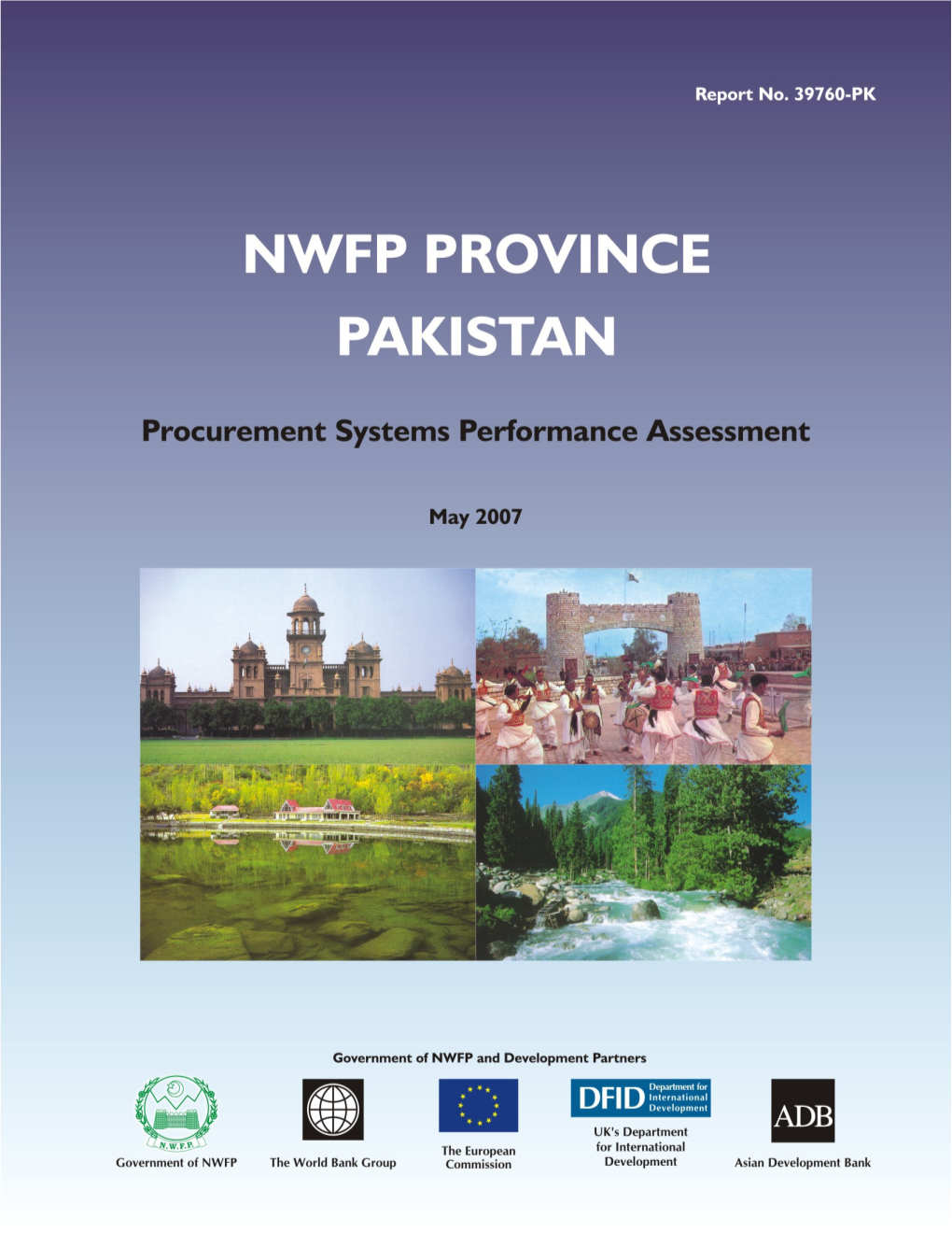 PROCUREMENT SYSTEMS ASSESSMENT for the PROVINCE of BALOCHISTAN World Bank Assisted