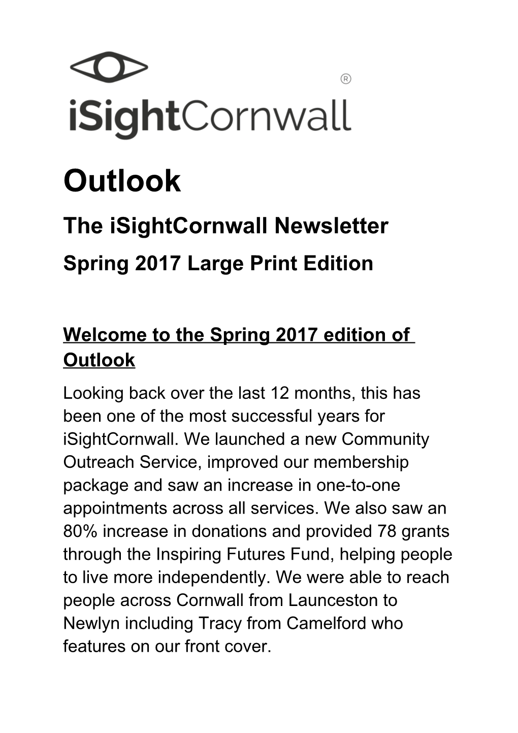 Spring 2017 Large Print Edition