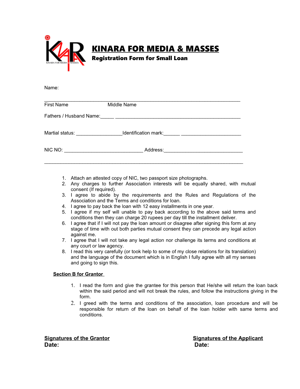 Kinara for Media & Masses