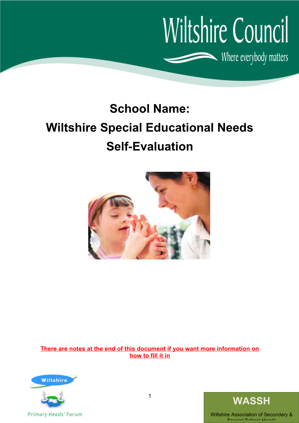 Wiltshire Special Educational Needs