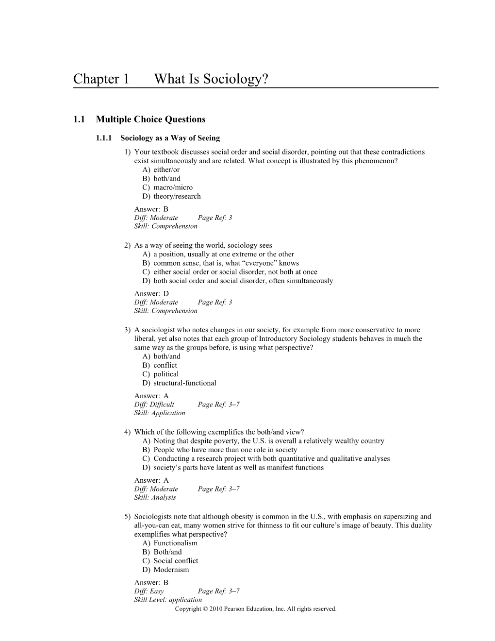 Chapter 1What Is Sociology?1