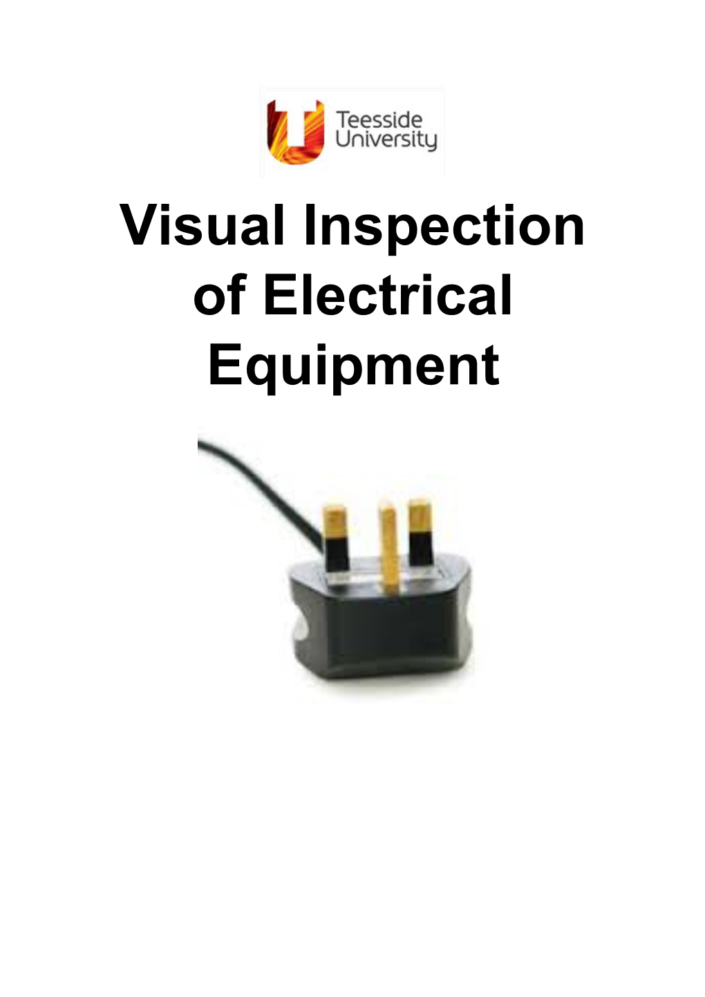 Visual Inspection of Electrical Equipment
