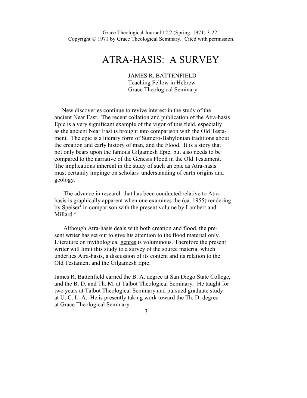 ATRA-Hasts: a SURVEY