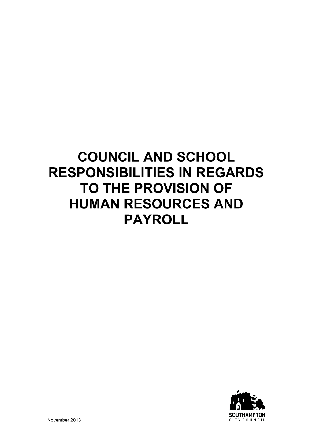 Council and School