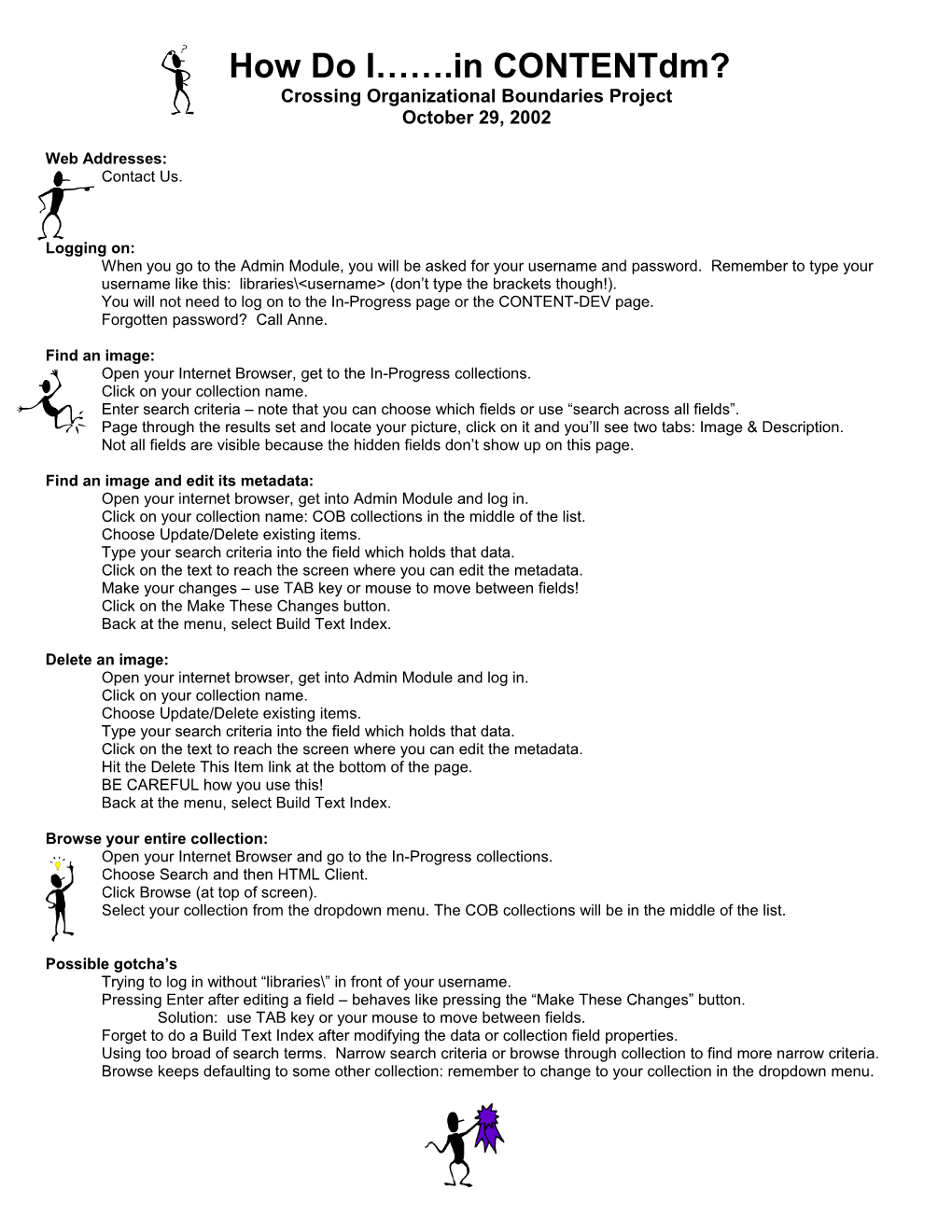 Crossing Organizational Boundaries Project