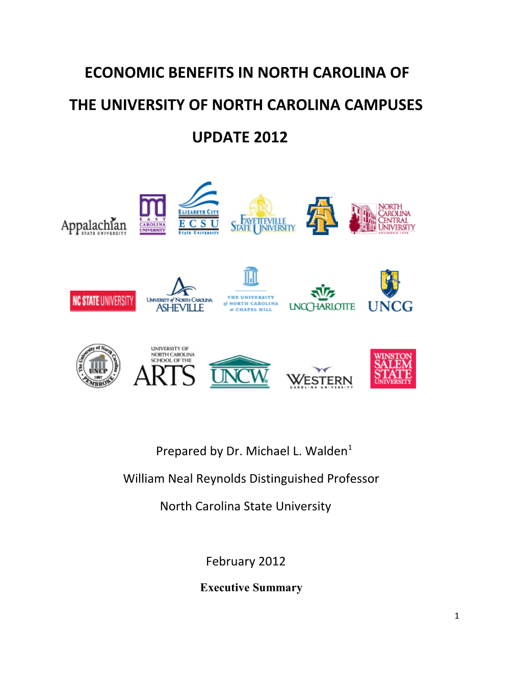 The University of North Carolina Campuses