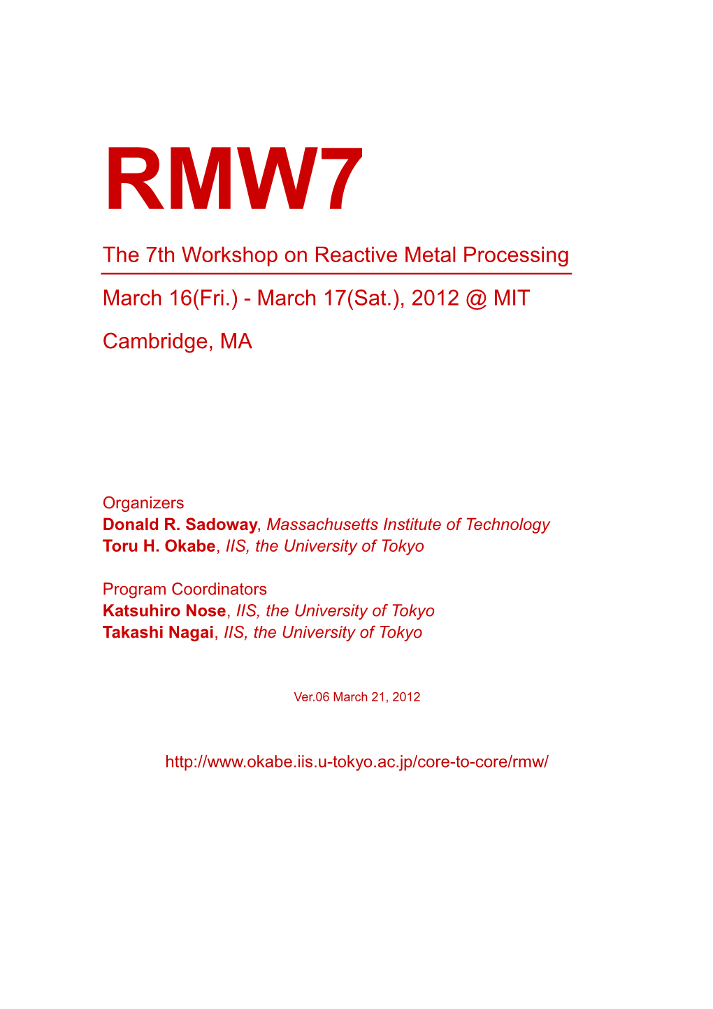 Donald R. Sadoway , Massachusetts Institute of Technology