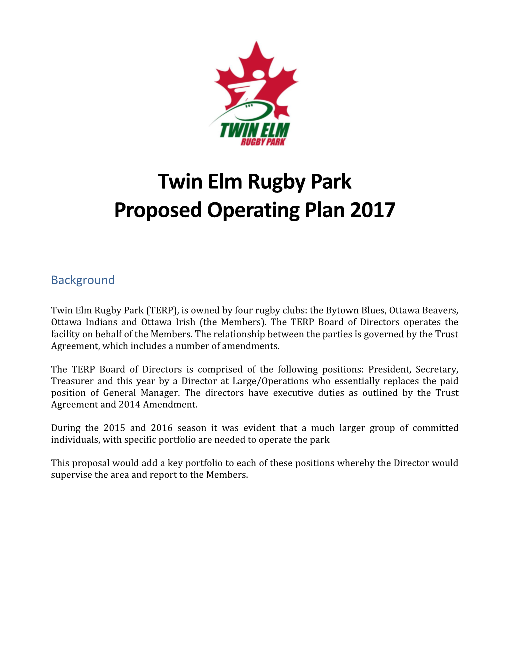 Twin Elm Rugby Park