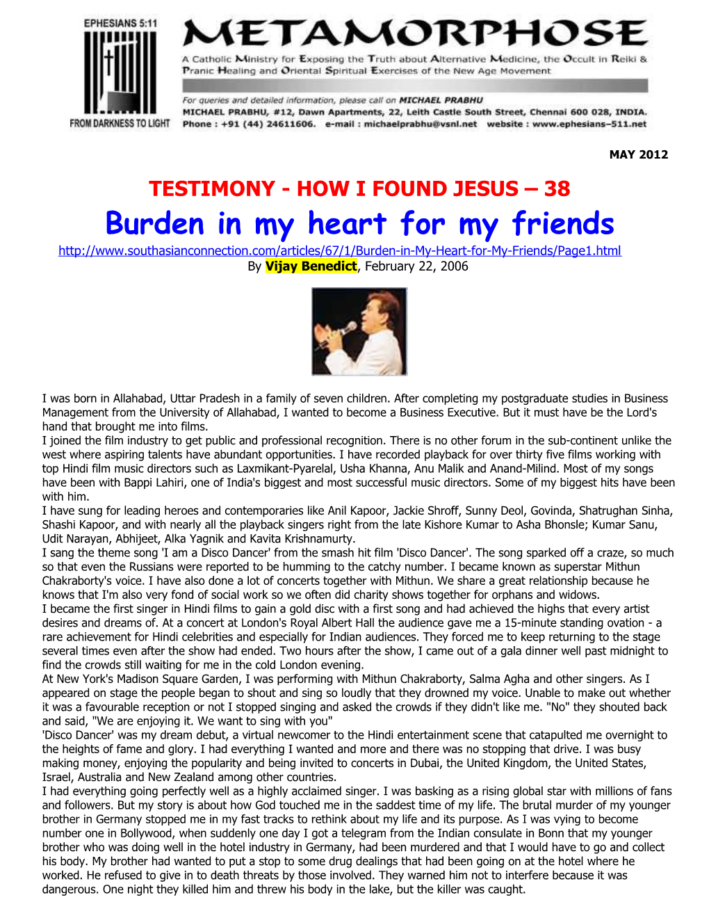 Testimony- How I Found Jesus 38