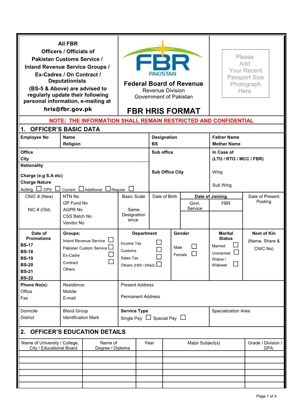 Federal Board of Revenue