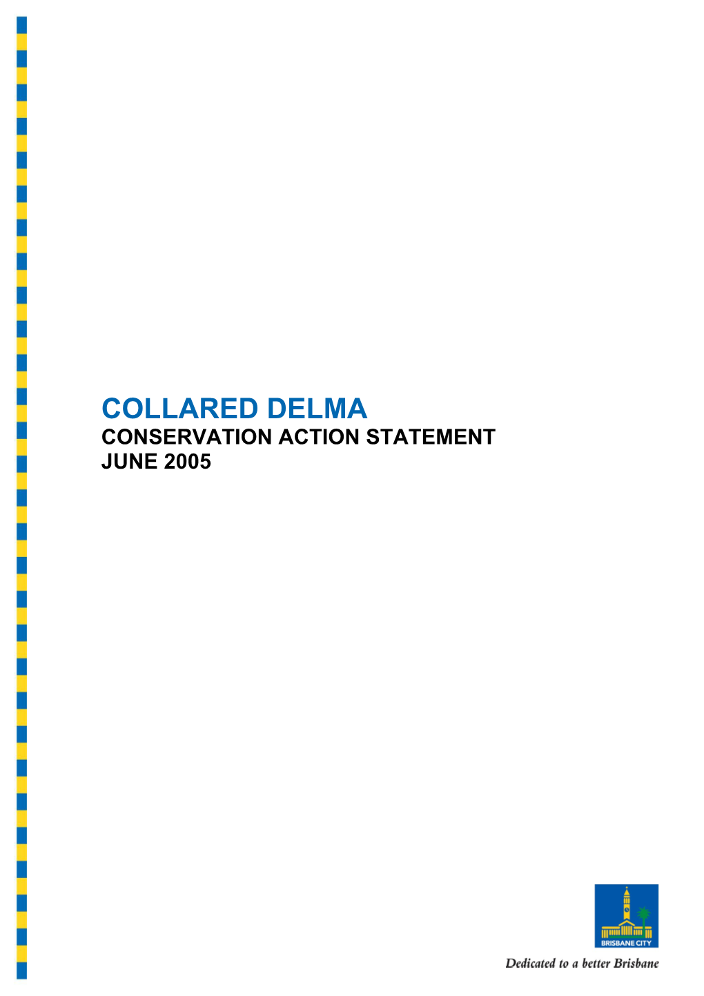 Collared Delma
