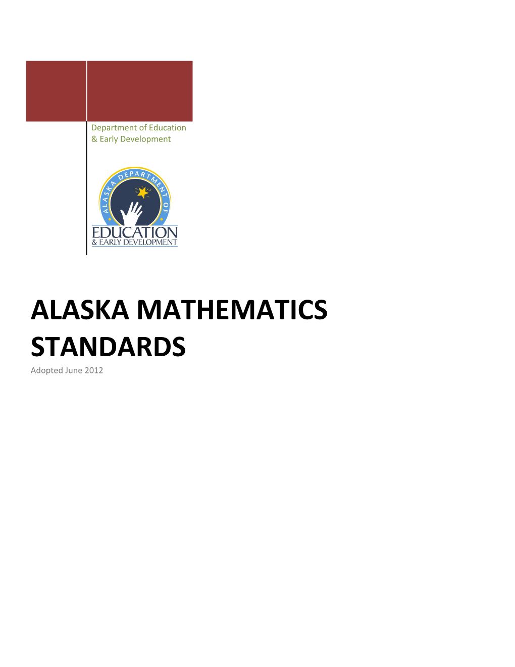 Alaska Board of Education & Early Development