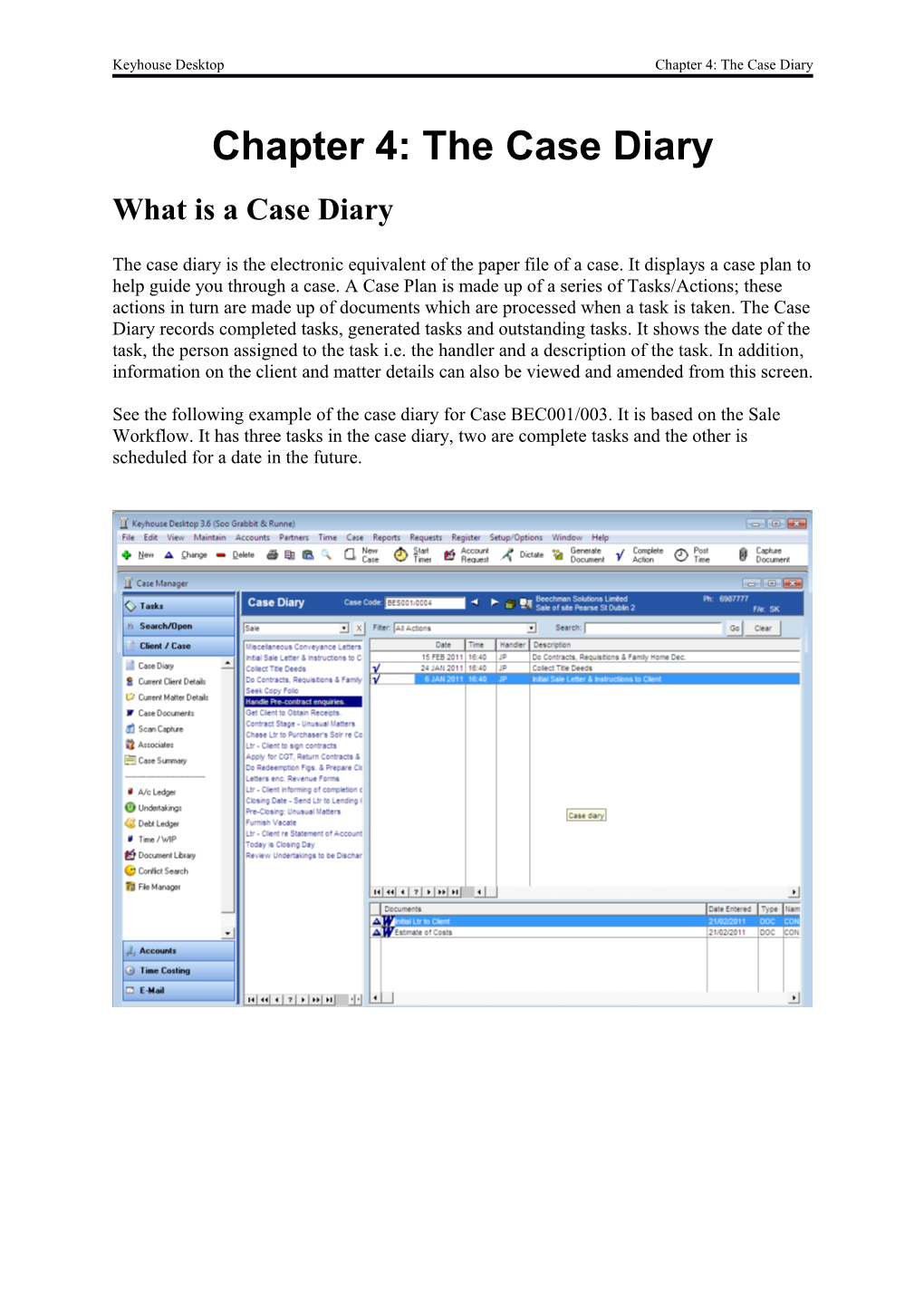 Keyhouse Desktop Chapter 4: the Case Diary