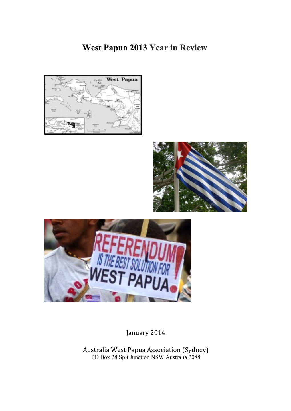 West Papua 2013 Year in Review