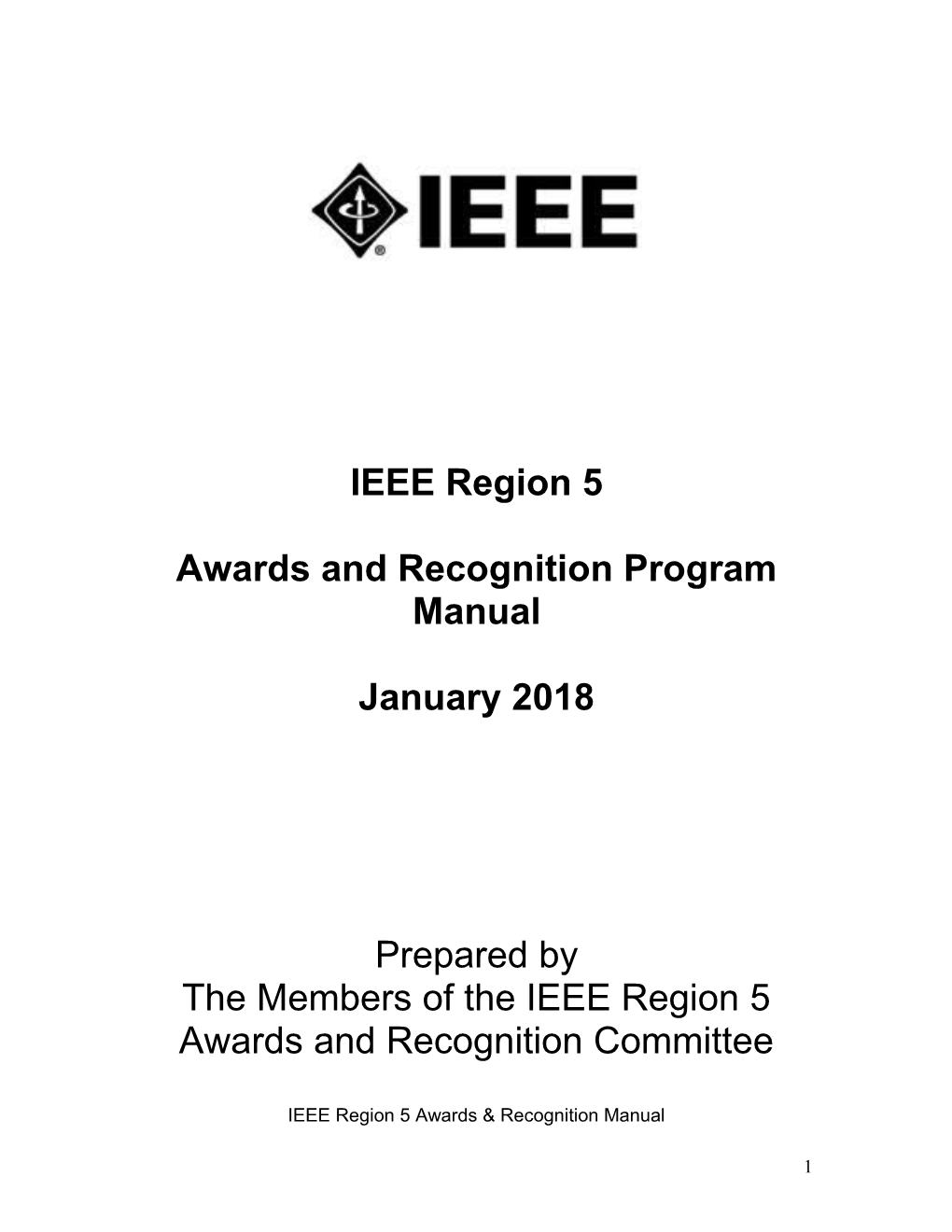 Awards and Recognition Program Manual