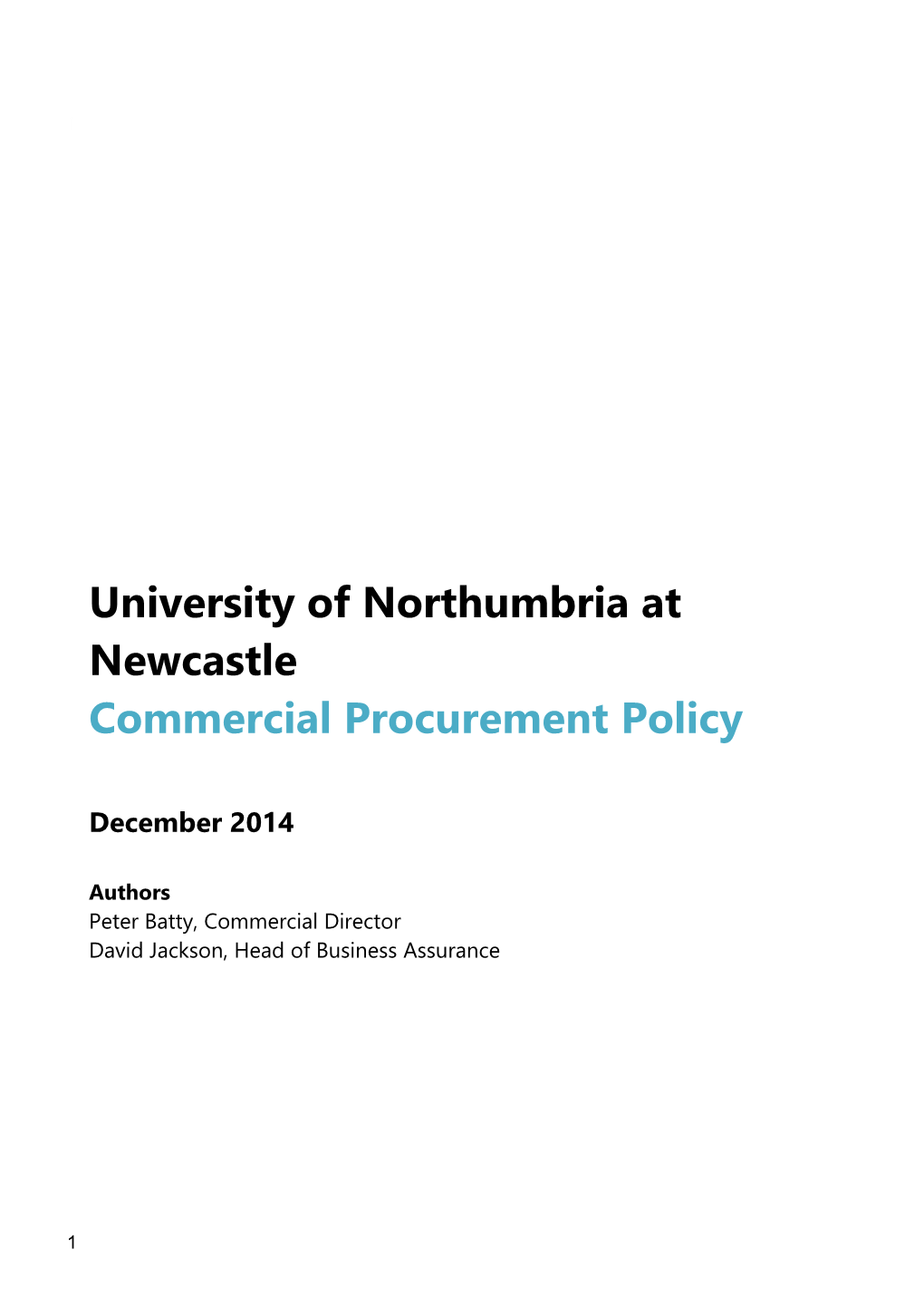 University of Northumbriaat Newcastle