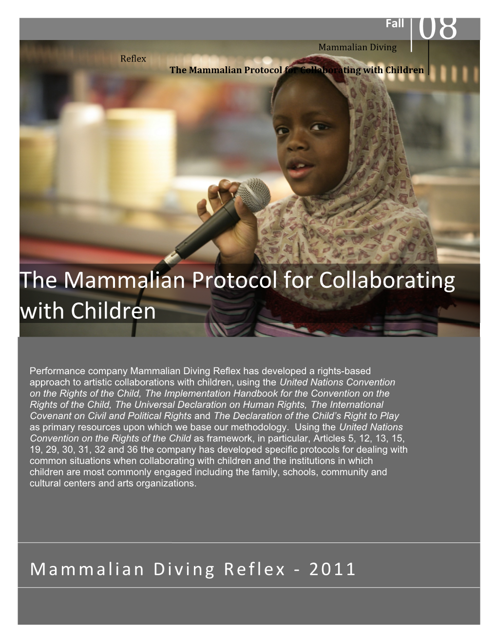 The Mammalian Protocol for Collaborating with Children