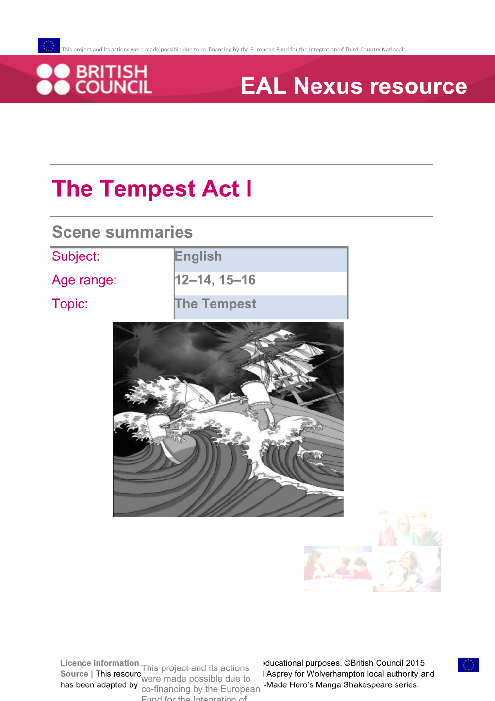 The Tempest Act 1