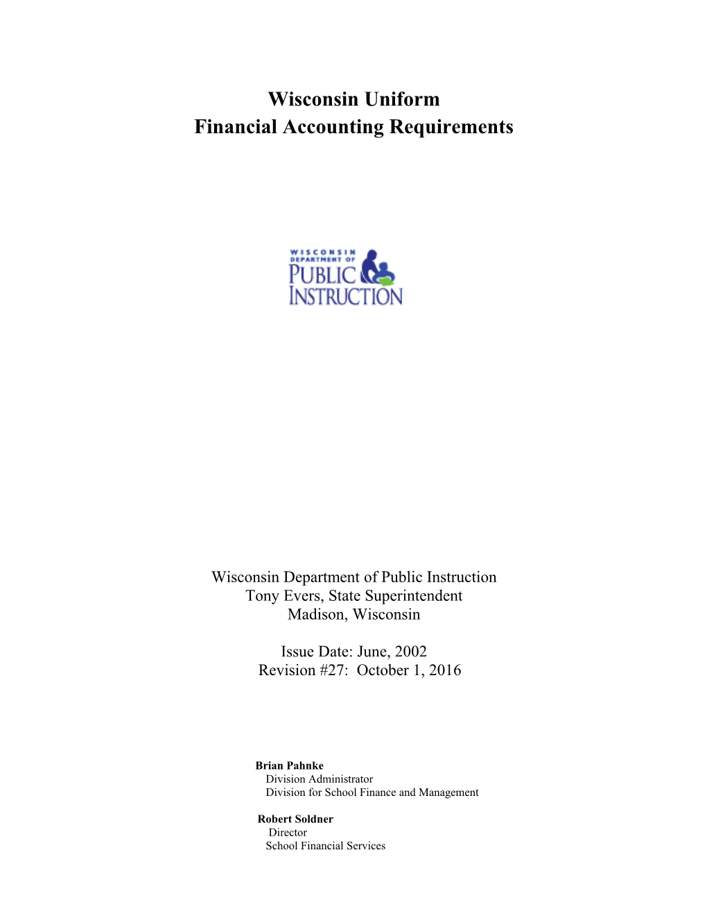 Financial Accounting Requirements