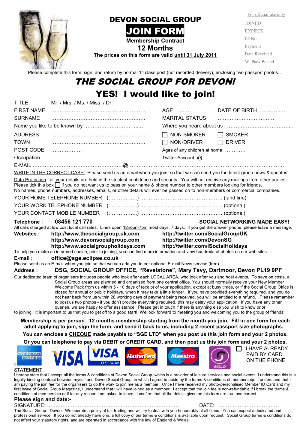 Devon Social Group