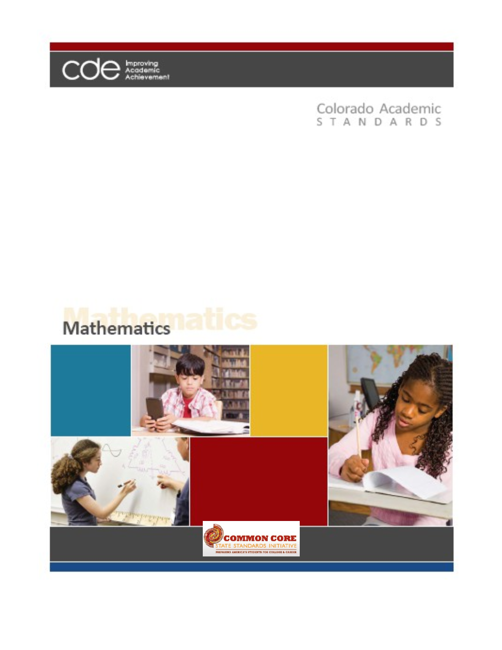 Colorado Academic Standards in Mathematics