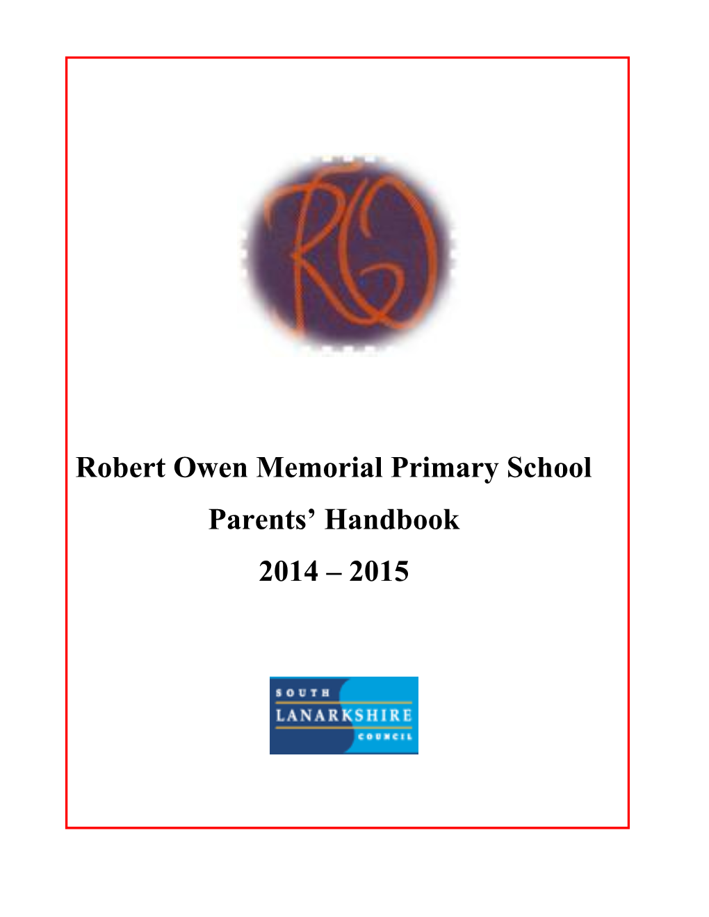 Robert Owen Primary School Handbook
