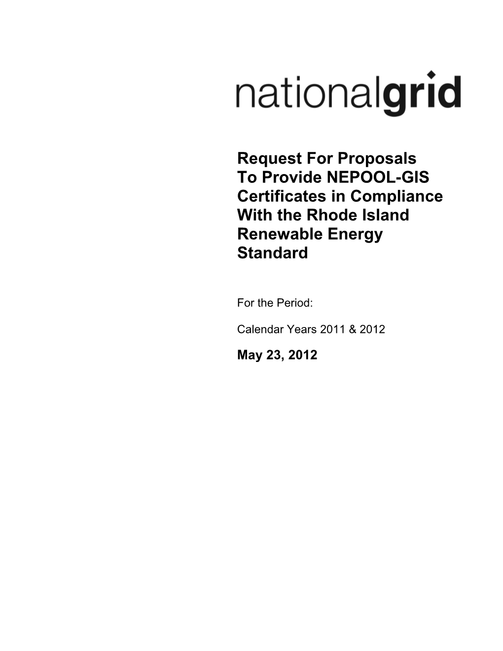 To Providenepool-GIS Certificates in Compliance with Therhode Islandrenewable Energy Standard