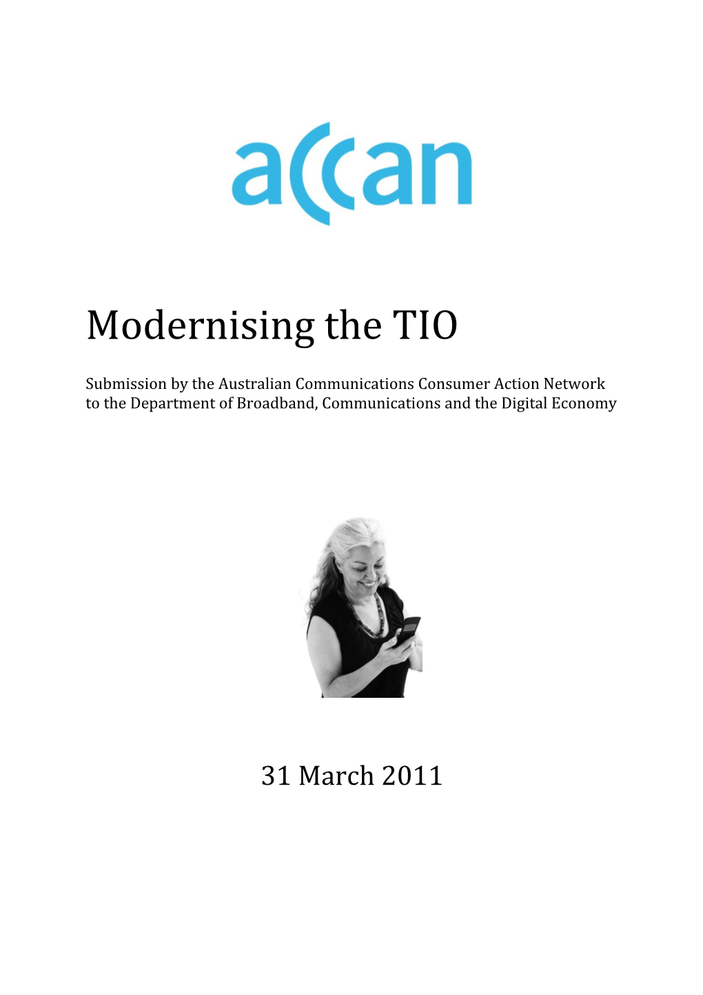 Modernising the TIO