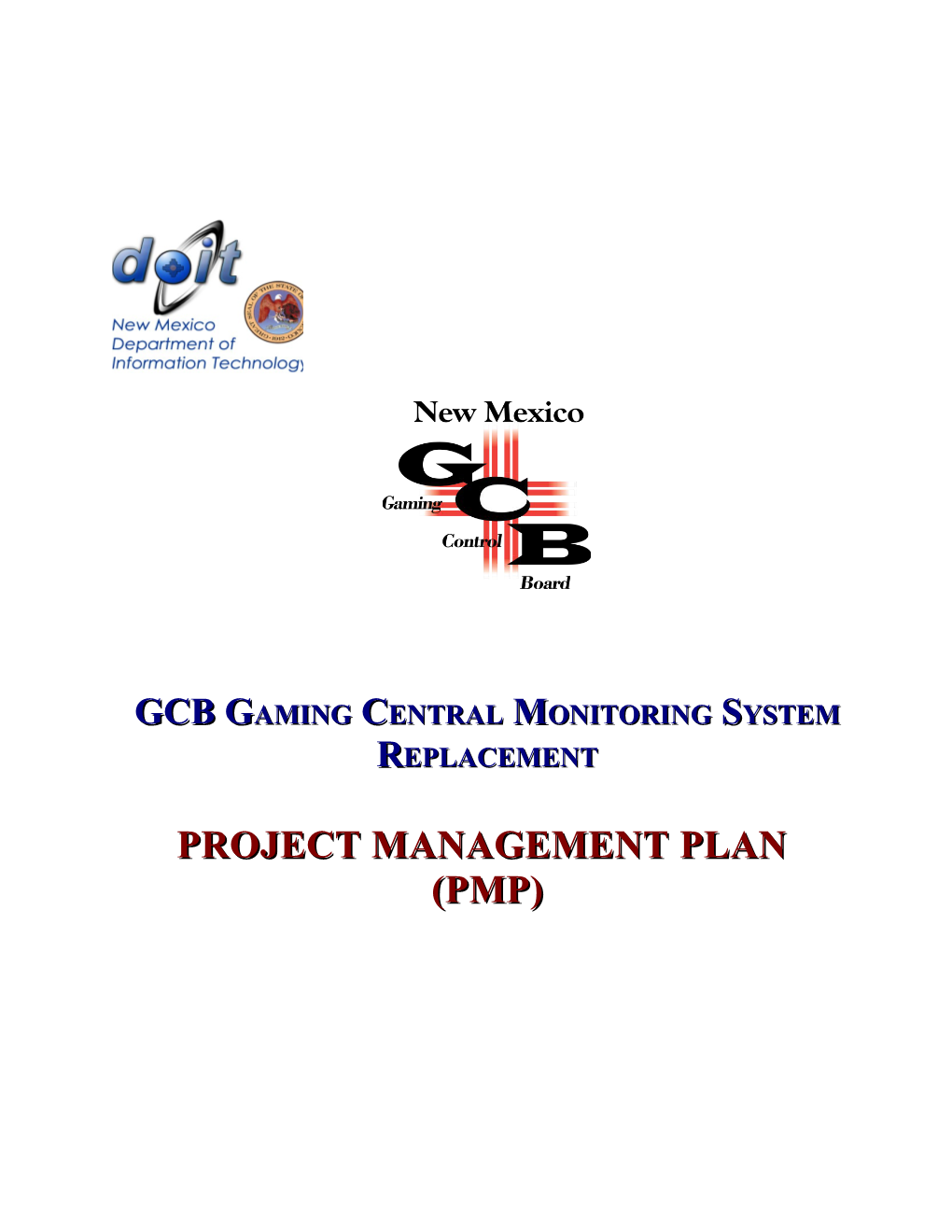 PCC GCMS Project Management Plan