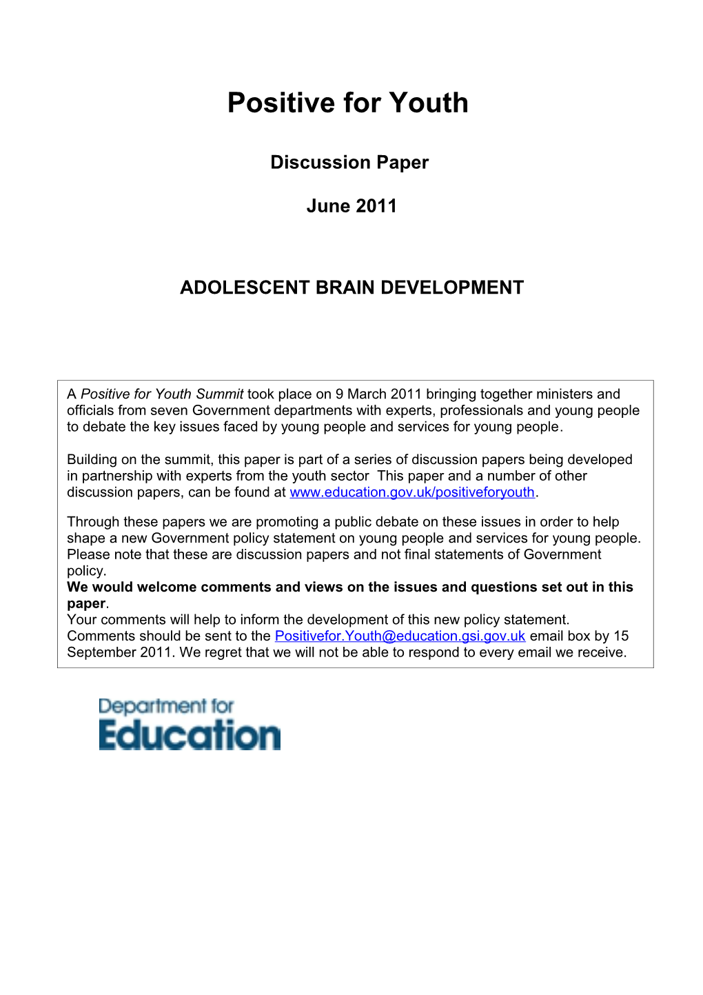 Adolescence Appears to Be a Time of Rapid Development in Areas of the Brain Associated