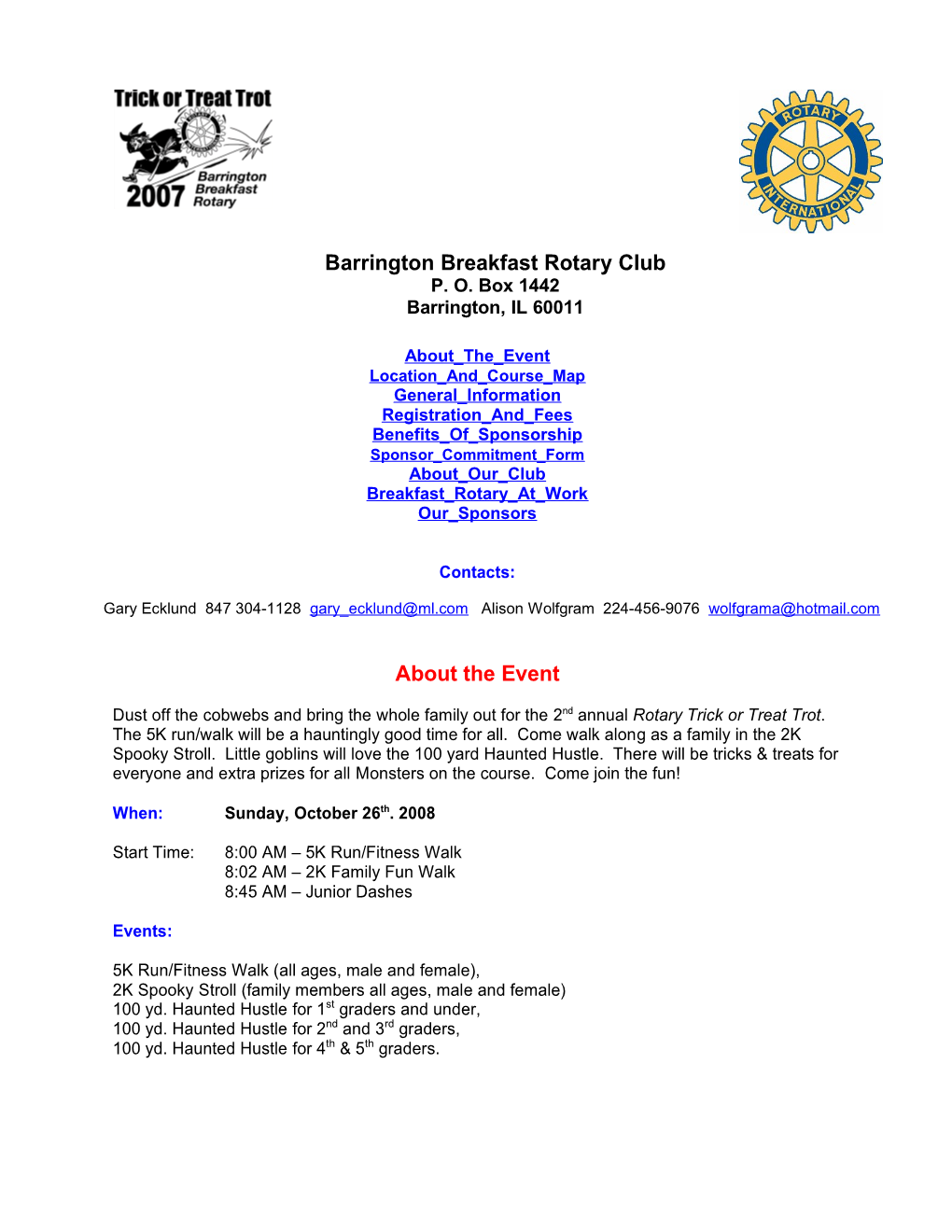 Barrington Breakfast Rotary Club