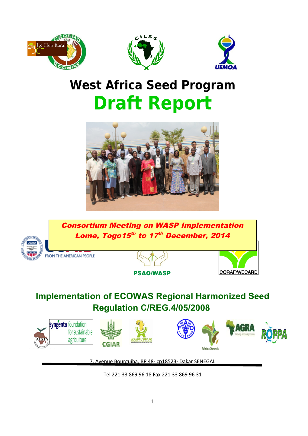 West Africa Seed Program