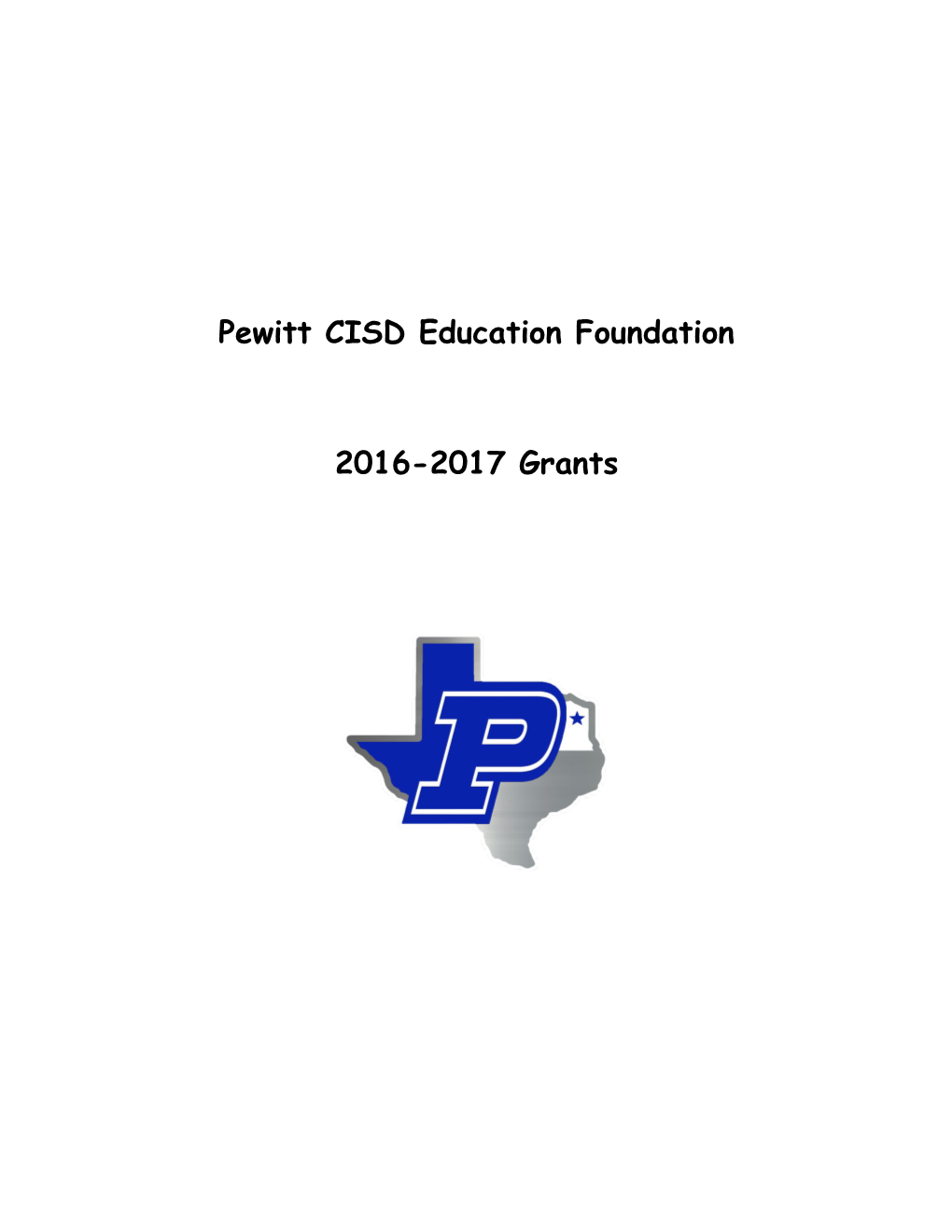 Pewitt CISD Education Foundation