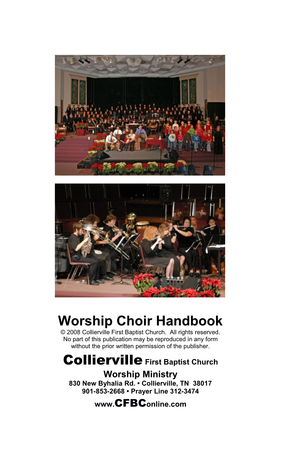 Worship Choir Handbook