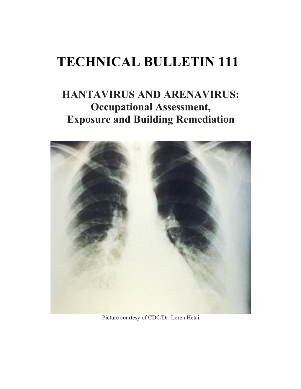 Technical Bulletin 111