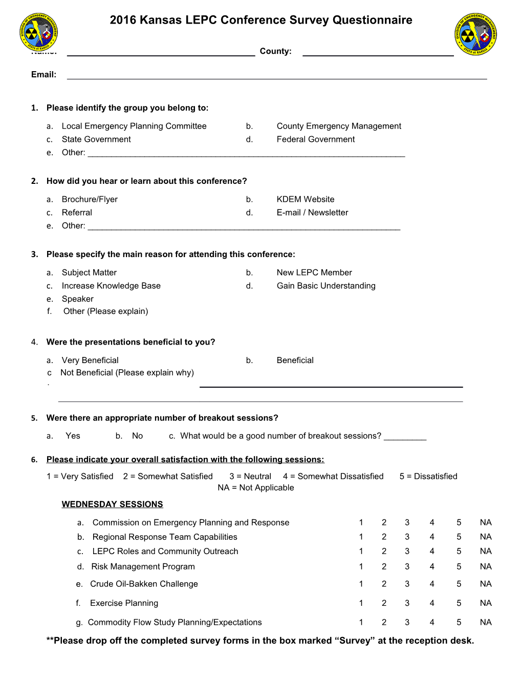 A.Local Emergency Planning Committeeb.County Emergency Management