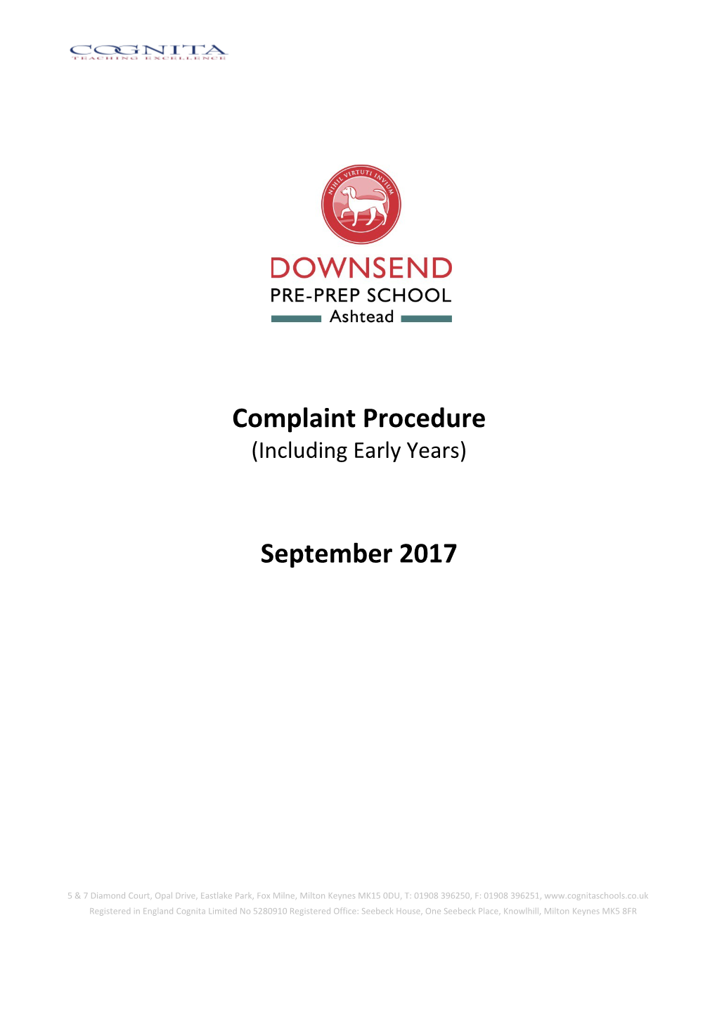 Complaint Procedure