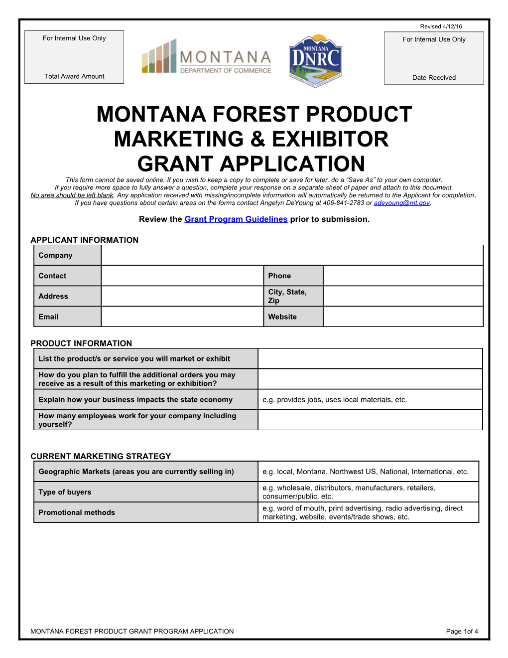 Made in Montana Trade Show Assistance Program