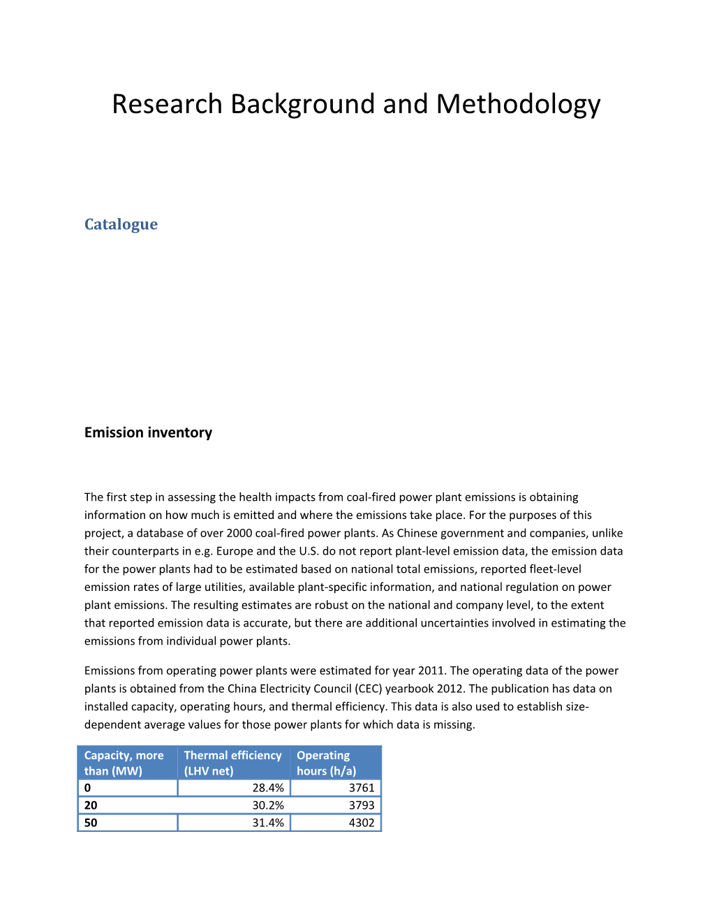Research Background and Methodology