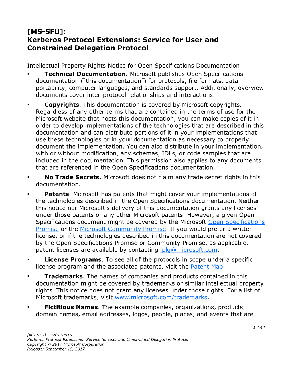 Kerberos Protocol Extensions: Service for User and Constrained Delegation Protocol